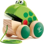 Wooden Frog Pull-Along