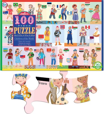 Children of the World 100 Piece Puzzle