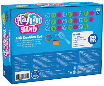 Playfoam® Sand ABC Cookies Set