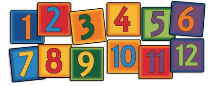 Simple Numbers Kit, Set of 12 