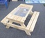 Wooden Sensory Picnic Table - Pick up only