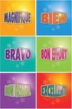 French Motivational Stickers