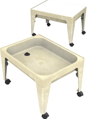 All In One Sand & Water Center, 18"H, Sandstone 1 ONLY