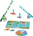 Melissa & Doug Catch & Count Wooden Fishing Game