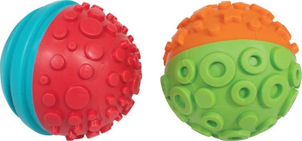 Paint and Dough Texture Spheres, Set of 4