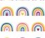Oh Happy Day Rainbows Mini Accents