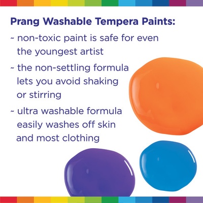 Prang® Washable Tempera Paint, Turquoise, 32 oz.