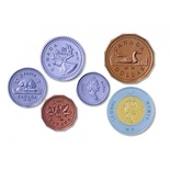 Canadian Coins, Assorted, Pack of 110