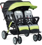 Quad Sport™ 4-Passenger Stroller, Lime