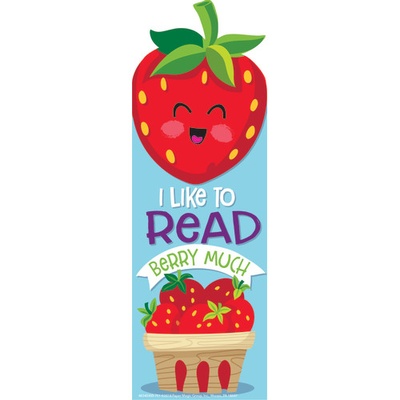 I Like to Read BERRY Much Scent-sational Bookmarks (Strawberry)
