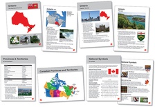 Canadian Provinces & Territories Language Cards