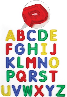 Jumbo See-Thru Alphabet Set