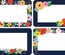 Wildflowers Name Tags/Labels