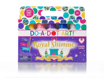 Do-A-Dot Art Markers, Shimmer Washable, 5 Pack