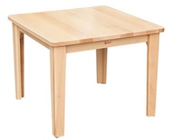 Square Beech Table, 24” x 24” x 18” - 4 ONLY