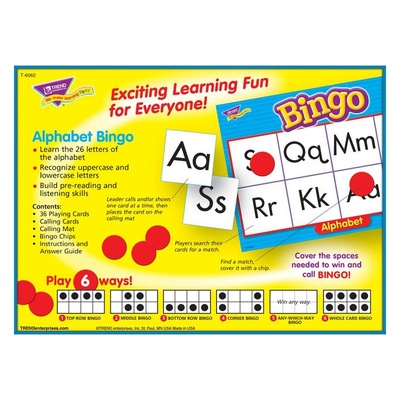 Alphabet Bingo Game