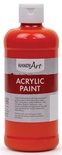 Handy Art® Acrylic Paint, Chrome Orange, 16 oz.