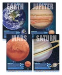 The Planets Poster Set, 8 posters
