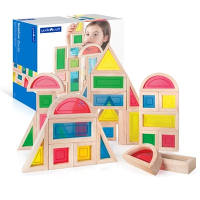 Rainbow Blocks, 30 pieces