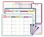 Oh Happy Day Dry-Erase Magnetic Calendar Set