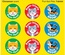 Purr-fect Pets Stinky Stickers®, Large Round