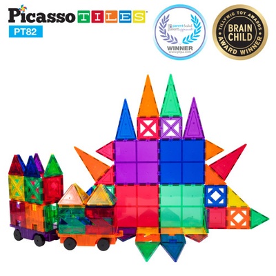 Magnetic Picasso Tiles®, 82-piece set