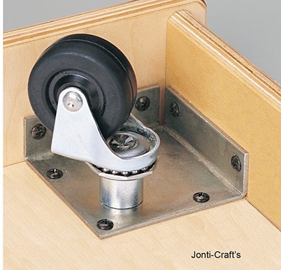 Jonti-Craft® Super-Sized Adjustable Mobile Straight-Shelf