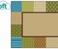 KIDSoft Collection™ - Pattern Blocks Rug NC 8''x12'' - Factory Second