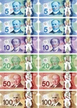 Math Die-Cut Magnets, Canadian Dollars
