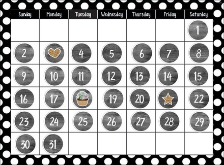 Schoolgirl Style™ Simply Stylish Calendar Set
