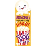 Reading Makes My Heart POP Scent-sational Bookmarks (Popcorn)