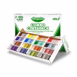 Crayola® Large Size Crayons & Markers Classpack®