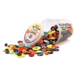 Assorted Buttons, 16 oz. in Plastic Bucket