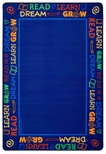 Factory Second - Read to Dream Border Rug 6' x 9