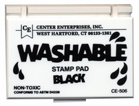 Washable Stamp Pad, Black