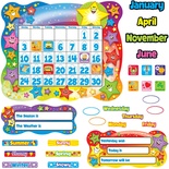 Star Calendar Bulletin Board Set