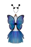 Midnight Butterfly Tutu with Wings