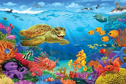 Ocean Reef Floor Puzzle