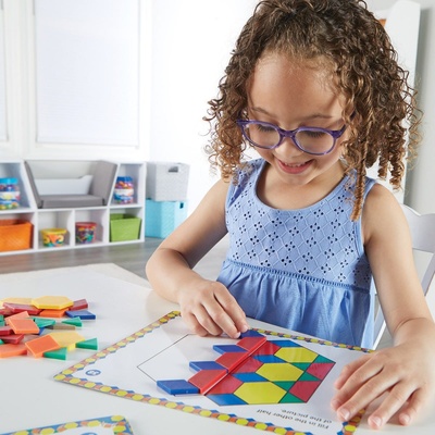 Pattern Block Design and Discover Set