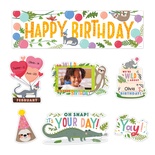 Jungle Friends Happy Birthday Mini Bulletin Board