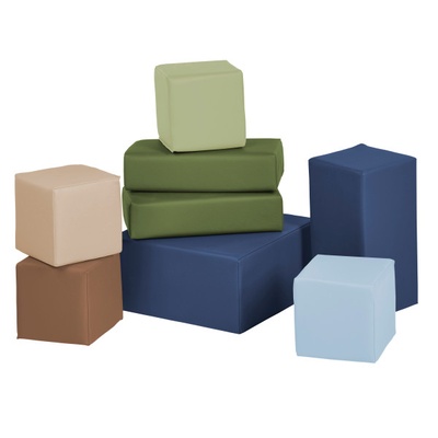 SoftScape Big Block Set, 8-Piece - Limited Quantities | Education Station -  Teaching Supplies and Educational Products