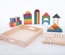 Rainbow Wooden Jumbo Block Set - 54 Piece