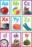 Colorful Photo Alphabet Cards Bulletin Board Set