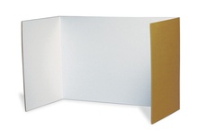 Privacy Boards, White, Pack of 4