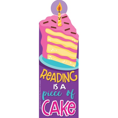 Reading is a Piece of CAKE Scent-sational Bookmarks (Cake)