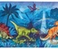 Dinosaurs Glow-in-the-Dark Long Puzzle