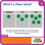 Mathcubes: Place Values