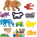 Eric Carle Brown Bear, Brown Bear, What Do You See? Flannelboard Set