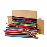 Chenille Stems Class Pack, 12" Stems, 4 mm thick