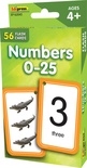Numbers 0–25 Flash Cards
